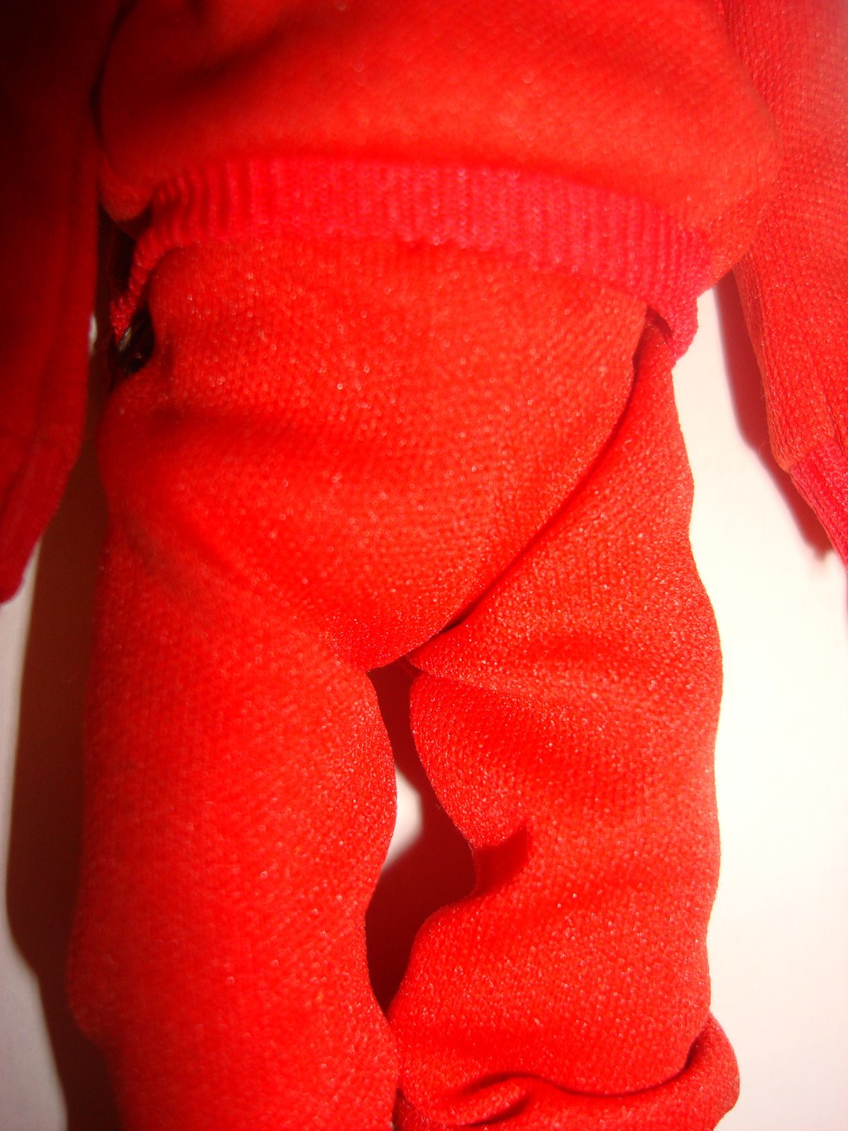 BASA bodysuit, El Hombre Nuclear, notice tightly woven