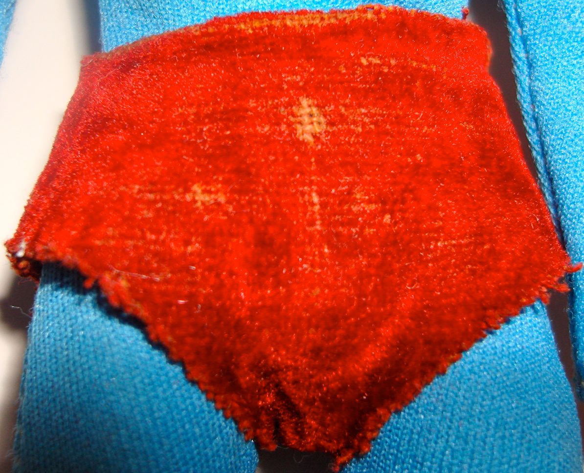 Ledy shorts, no belt sewn-on, plastic belt accessory, Type 2 and Type 3 figures