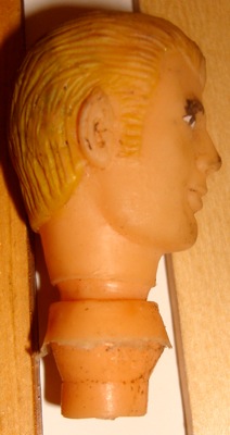 Ledy heads, Aquaman, same face as Shazam and Superman, ears different