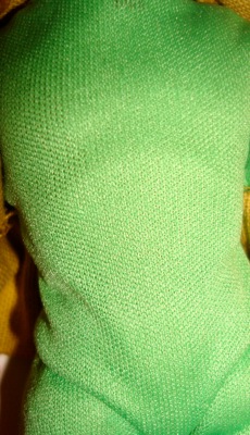 Ledy bodysuit, reproduction, notice weave difference