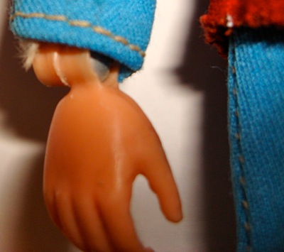 Ledy bodysuit stitching at cuff