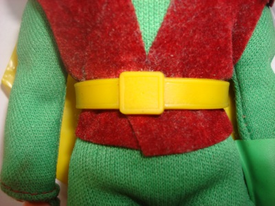 Ledy Belt, notice indent not as deep as BASA, also has ridges and has marks like MEGO